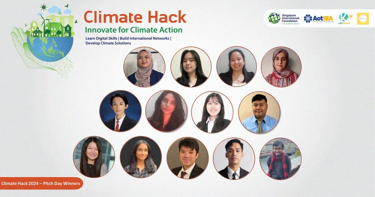Youth Innovators Drive Climate Impact at Climate Hack 2024